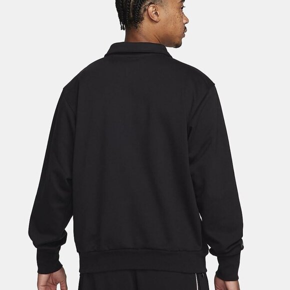 Nike Standard Issue 1/4 Zip Jacket Football Mens Large Black Soccer $100 MSRP - Picture 2 of 3